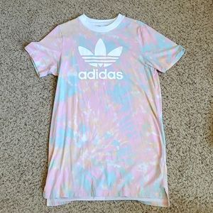 Adidas originals trefoil t-shirt dress